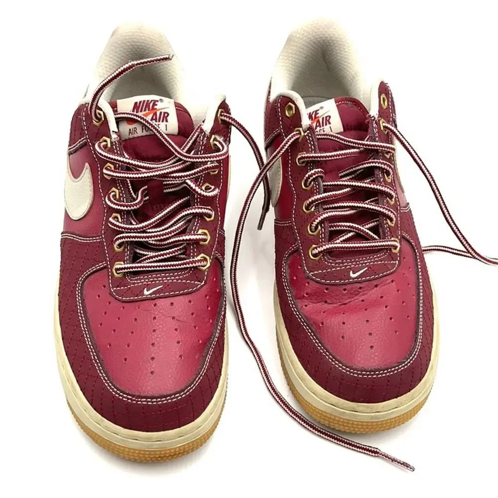 NIKE Air Force 1 Low Red - 488298-625 Men's size 8